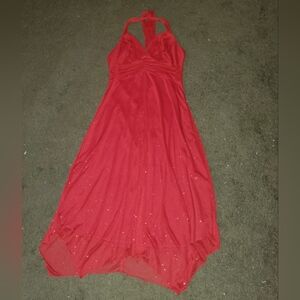 Elegant Red Evening Dress